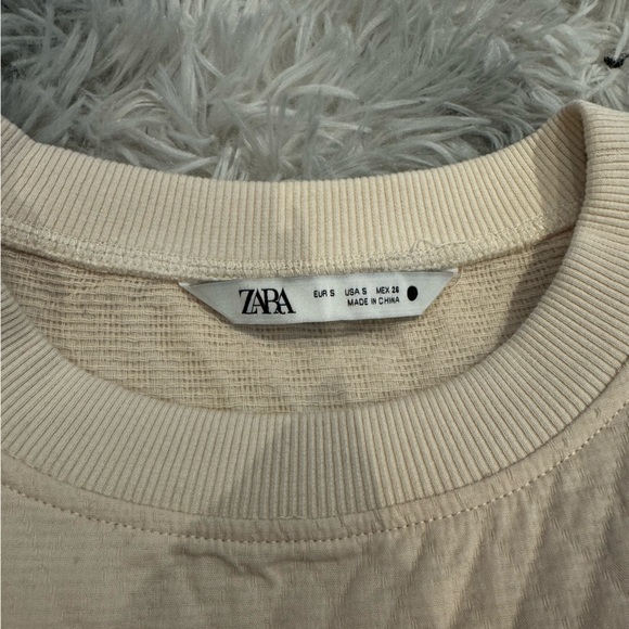 Zara Linen Side Tie Blouse - Picture 3 of 3